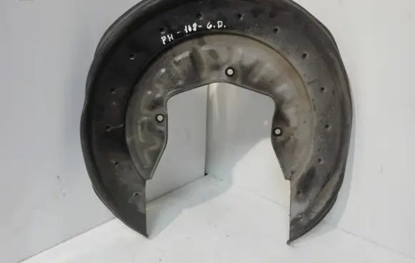 Volkswagen Phaeton Rear brake disc plate dust cover 3D0615612C