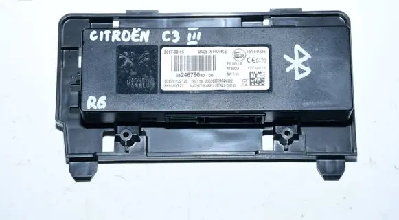 Citroen C3 Bluetooth control unit module 9824679080