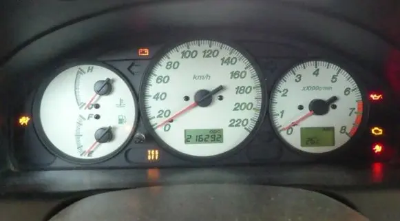 Mazda Premacy Speedometer (instrument cluster) IMPRK1255412
