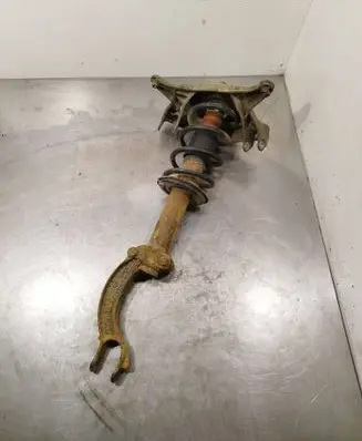 Front shock absorber with coil spring