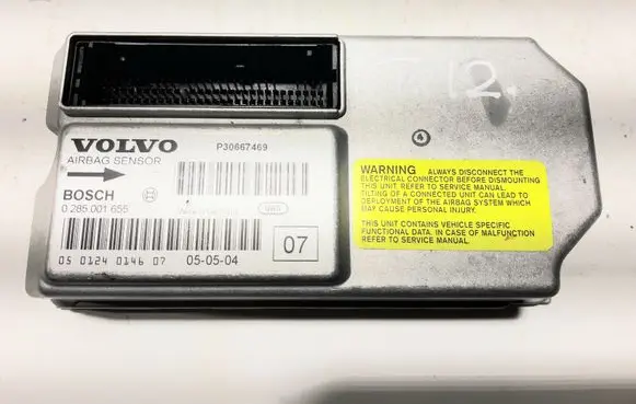 Volvo V70 Airbag control unit/module 0285001655 P30667469