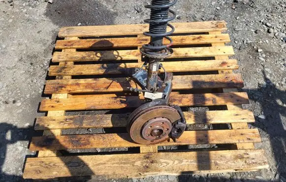 Skoda Fabia Mk1 (6Y) Front wheel hub spindle knuckle 6Q0413031BH