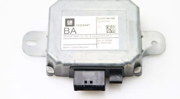 Opel Astra J GPS navigation control unit/module 13306647