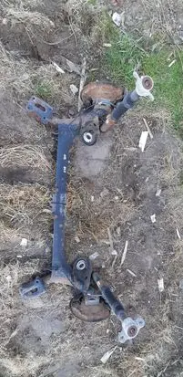 Peugeot RCZ Rear axle beam with reductor 