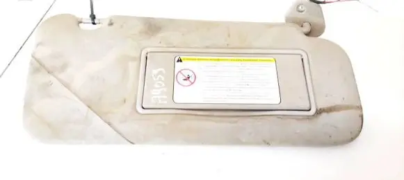 Citroen C5 Sun visor