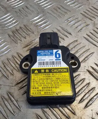 ESP acceleration yaw rate sensor