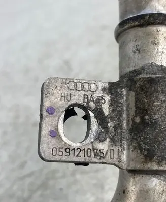 Audi A6 S6 C7 4G Engine coolant pipe/hose 059121075D 059121075