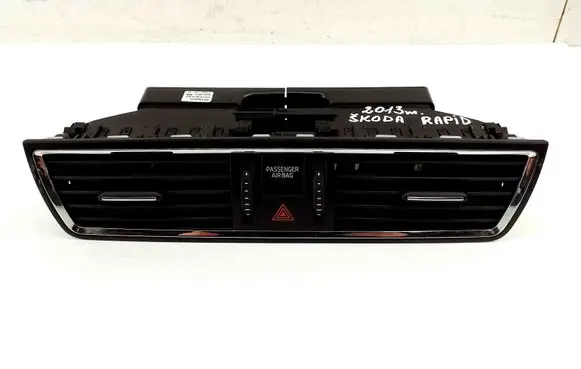Skoda Rapid (NH) Dashboard air vent grill cover trim 5JA820951B 5JA820951