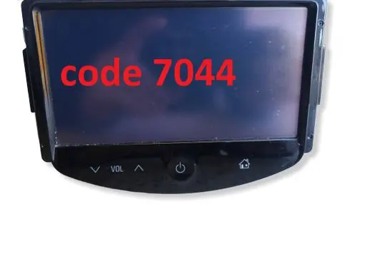 Opel Corsa E Radio/CD/DVD/GPS head unit 95441719 688277334