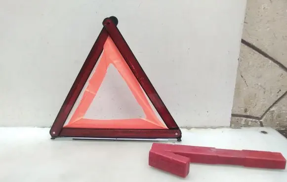 Emergency warning sign