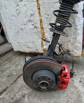 BMW 4 F32 F33 Front wheel hub spindle knuckle 6873766