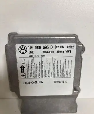 Volkswagen Touran I Airbag control unit/module 1T0909605D 5WK43828 30070210C