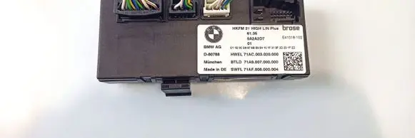 BMW X5 G05 Tailgate/trunk control unit/module 61355A2A2D7 5A2A2D7