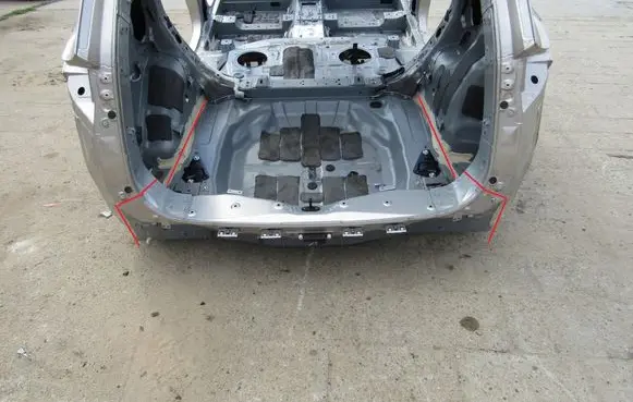 Nissan X-Trail T33 Trunk bottom trim panel XTRAIL