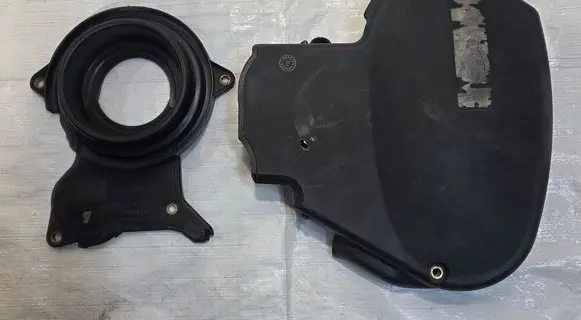 Opel Astra H Timing belt guard (cover) 24405886