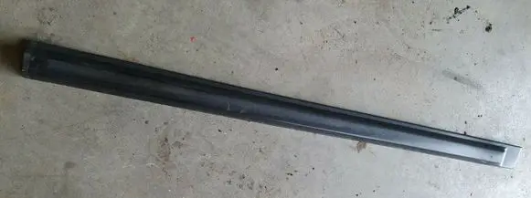 Volkswagen Golf II Front door trim (molding) 193853516B