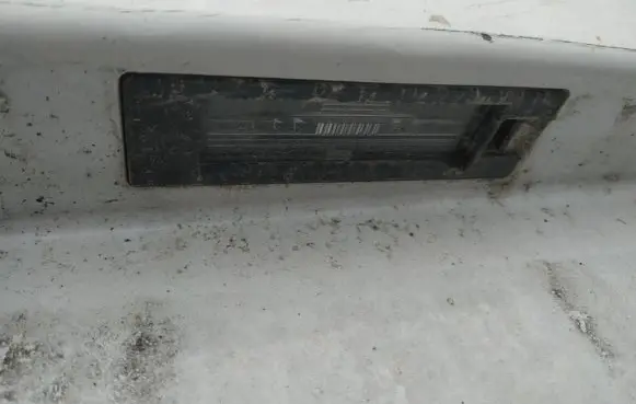Opel Astra H Number plate light 