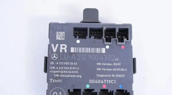 Mercedes-Benz E W212 Door control unit/module A2129004302