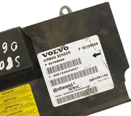 Volvo S80 Airbag control unit/module 30798509 006122900247 P30798509
