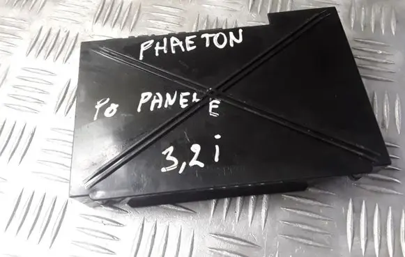 Volkswagen Phaeton Climate control unit 3D0907040F 5HB00830201