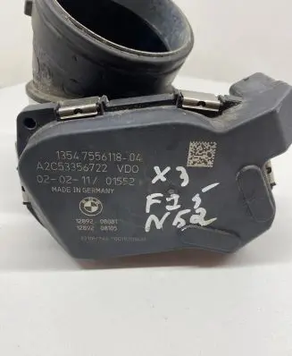 BMW X3 F25 Throttle valve 7556118 A2C53356722