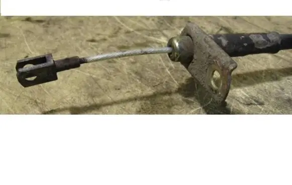 Handbrake/parking brake wiring cable