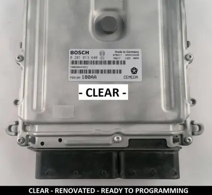 Jeep Grand Cherokee (WK) Engine control unit/module 0281013640 P05184180AA T00ED0447A11