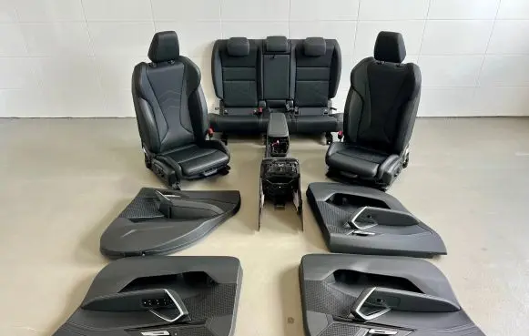 BMW X1 U11 Seat and door cards trim set bmwu11x1srodek