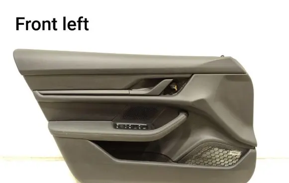 Front door card panel trim