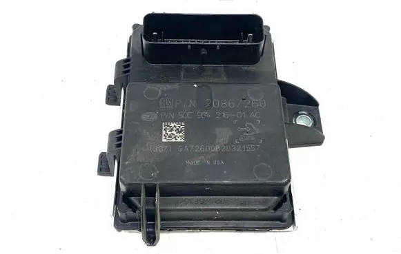 Opel Ampera Fuel injection pump control unit/module 20867260 5DE93421601AC