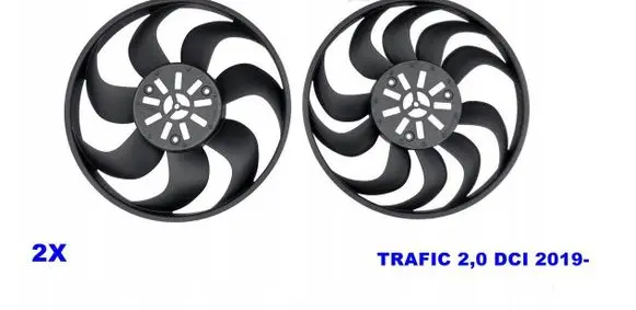 Renault Trafic III (X82) Fan set 214817257R 214817257A AF0283