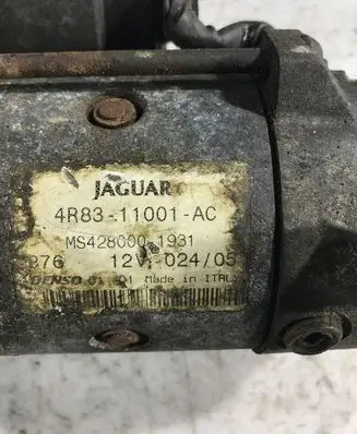 Jaguar S-Type Starter motor 4R8311001AC MS4280001931