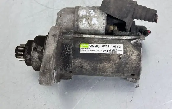 Audi A3 S3 A3 Sportback 8P Starter motor 02Z911023G