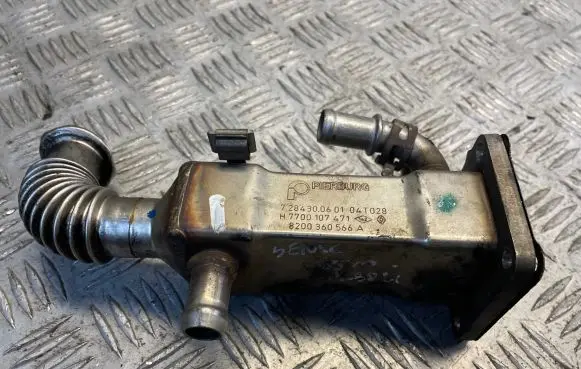 Renault Scenic II - Grand scenic II EGR valve cooler 8200360566A 7284300601 H7700107471