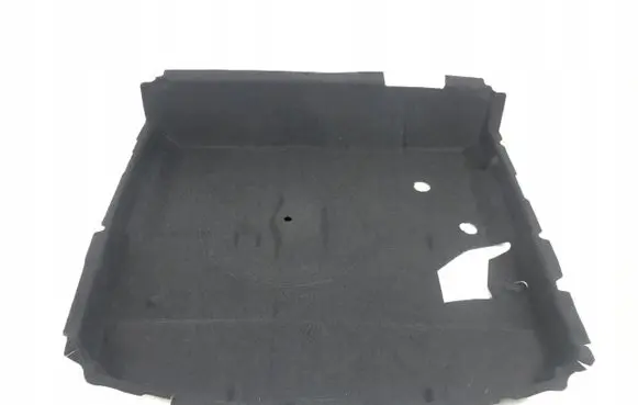 Volkswagen Touareg III Trunk/boot floor carpet liner 760863697B