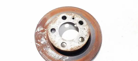 Audi A3 S3 8L Rear brake disc neventiliuojamas