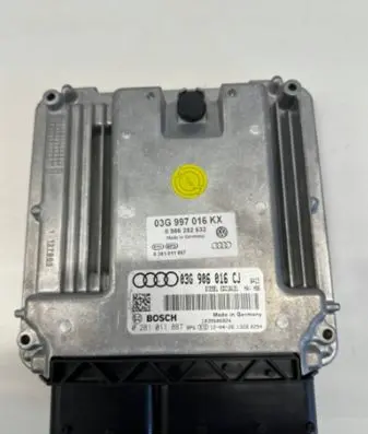Audi A4 S4 B6 8E 8H Engine control unit/module 03G906016CJ 03G997016KX 0281011887
