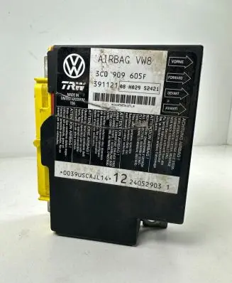 Volkswagen PASSAT B6 Airbag control unit/module 3C0909605F 391121 0039NSCAJ114