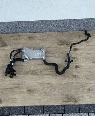 Audi Q7 4M Transmission/gearbox oil cooler 4M0317021G 2175093 308720