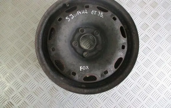 Volkswagen Fox R14 steel rim 