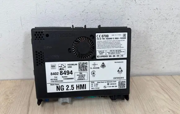 Opel Astra K GPS navigation control unit/module 84028494 7513400356
