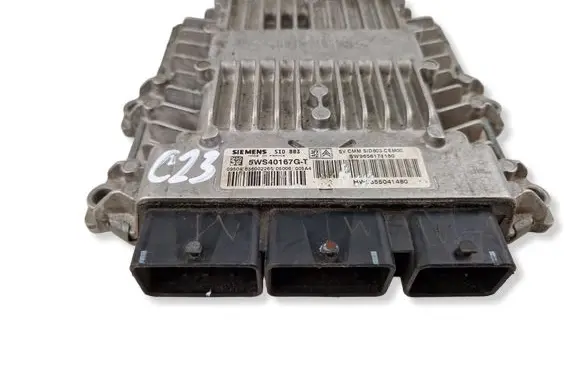 Peugeot 307 Engine control unit/module 9656171180 9655041480 5WS40167GT