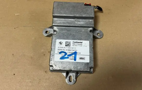 BMW 5 G30 G31 Airbag control unit/module 6841347 65776841347
