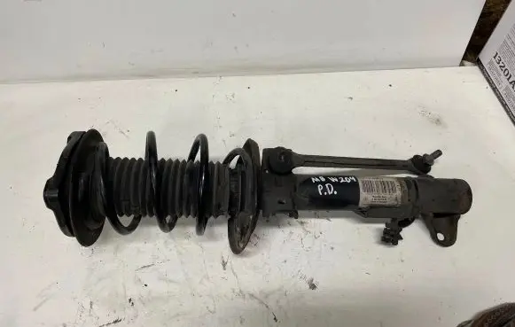 Mercedes-Benz C W204 Front shock absorber with coil spring A2043202666