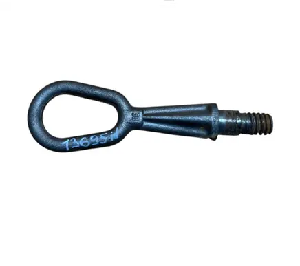 Towing hook eye