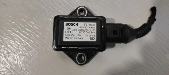 Volkswagen PASSAT B5.5 ESP acceleration yaw rate sensor 8E0907637A 0265005245 0022554