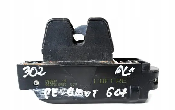 Peugeot 607 Tailgate/trunk/boot lock/catch/latch 9627816980