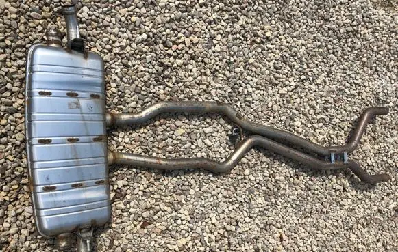 Porsche Cayenne (92A) Muffler/silencer 