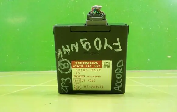 Honda Accord Central body control module 39670TL4G01 ZP3