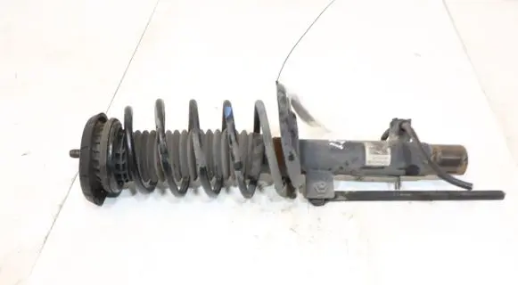 Front shock absorber with coil spring